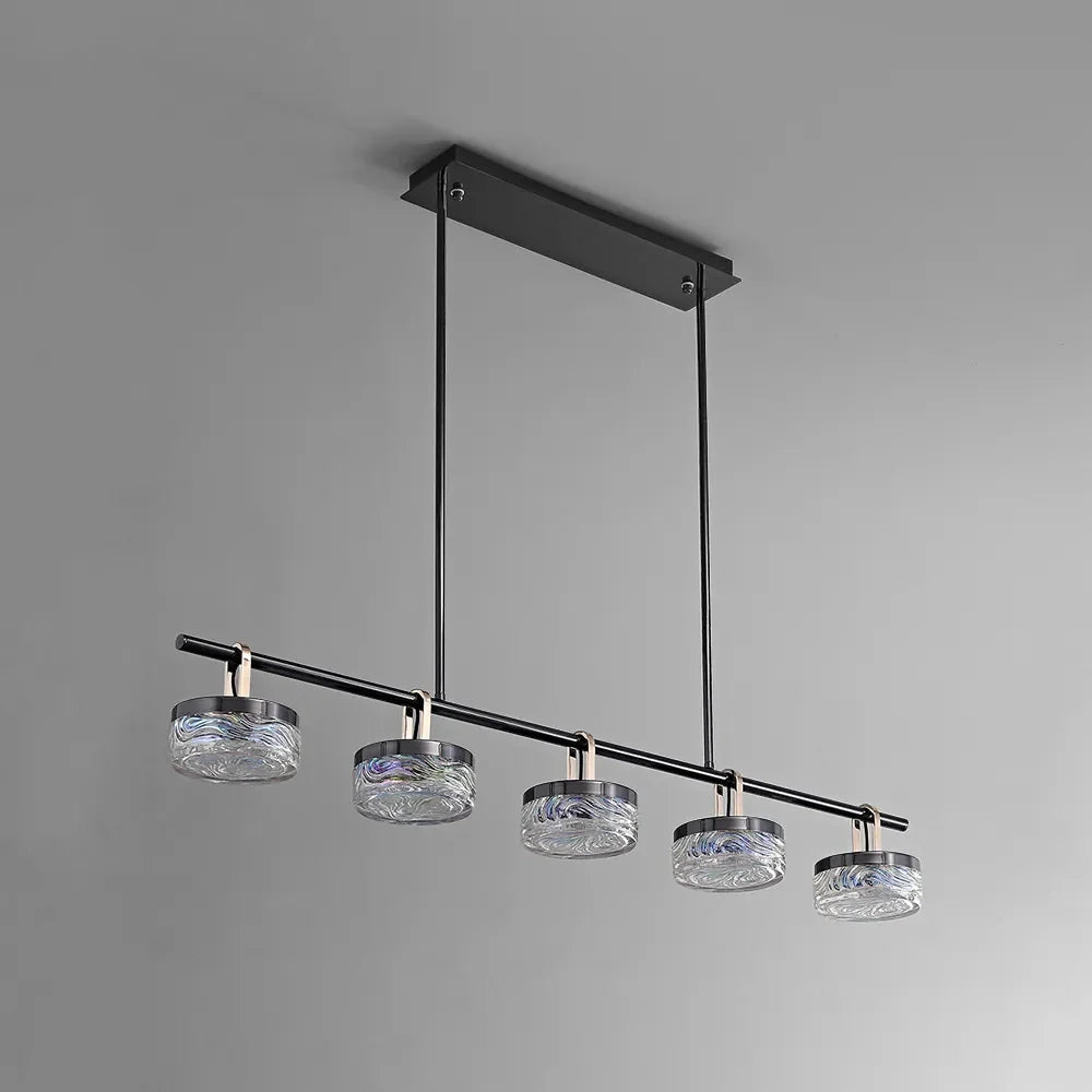 modern-linear-pendant-with-glass-shades-light-off-ch442-20250725-Feyran-lighting