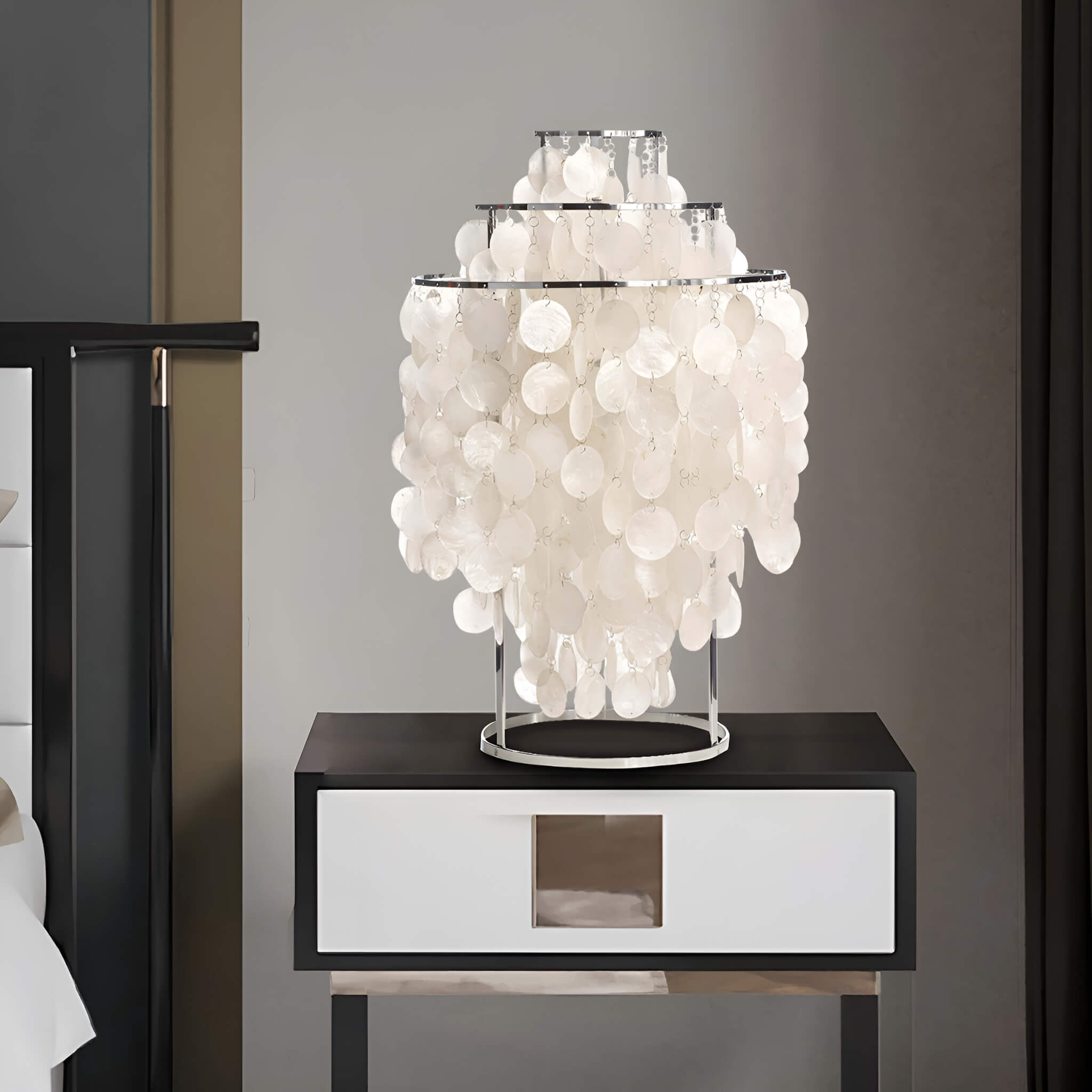 Modern Nordic Seashell Table Lamp -table |Feyran