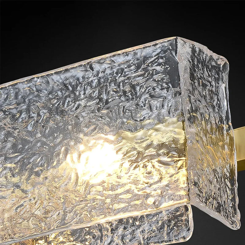 close-up-of-modern-ripple-glass-linear-gold-chandelier-ch438-20250718-Feyran-lighting