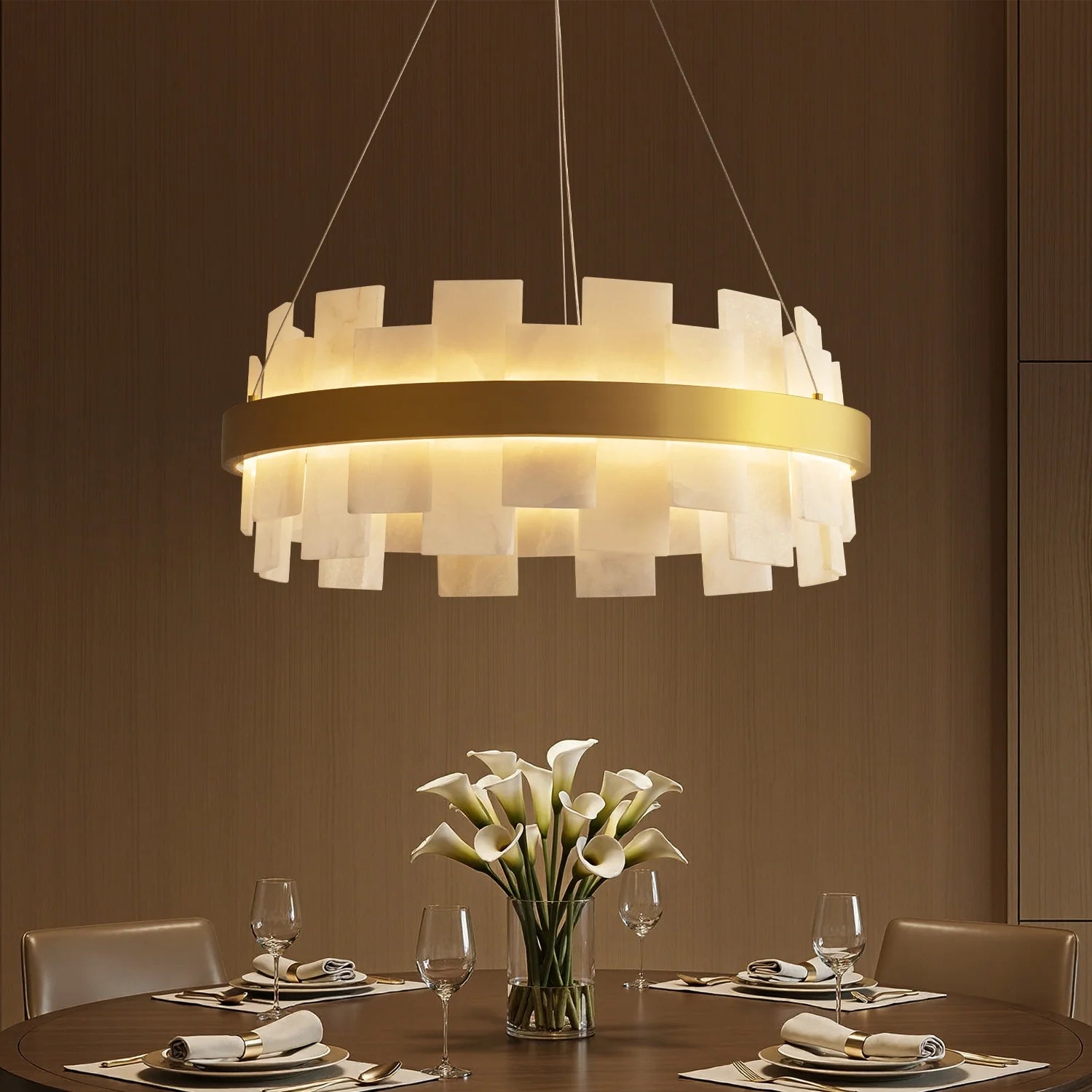 modern-round-alabaster-gold-chandelier-Feyran-lighting