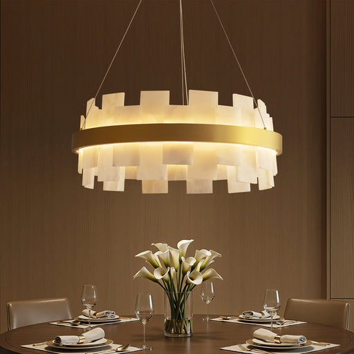 modern-round-alabaster-gold-chandelier-Feyran-lighting