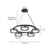 dimension-of-modern-smoky-glass-led-ring-chandelier-ch435-202509-1
