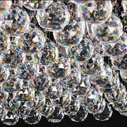Modern Square Raindrop K9 Crystal Chandelier - Living Room Ceiling Light-details|Feyran