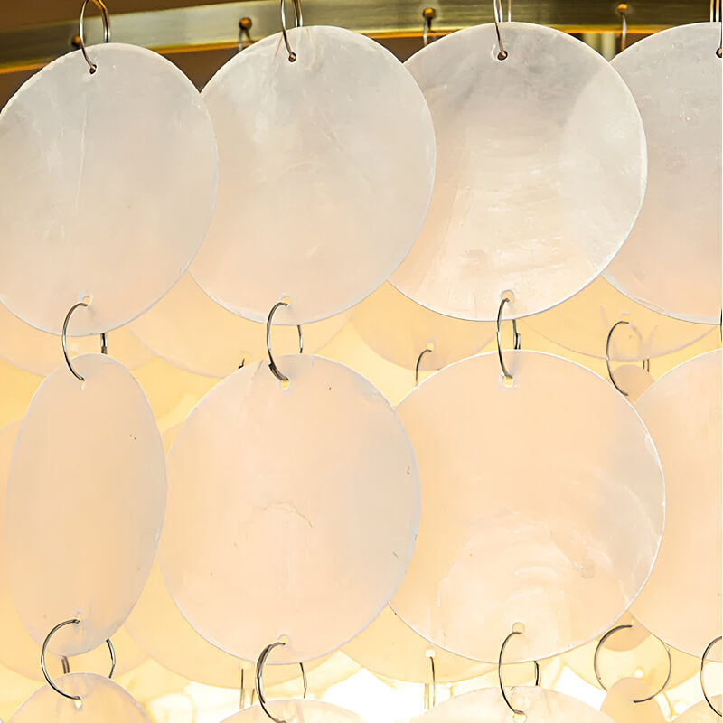 Morden Table Shells Pendant Lamp-livingroom-detail-1 | Feyran