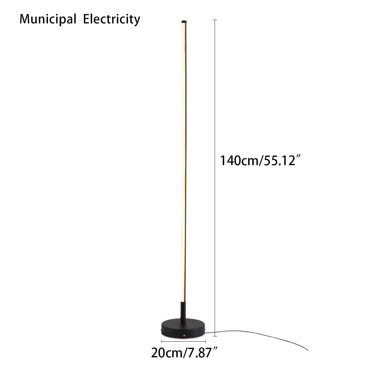 Feyran Linear Outdoor Waterproof Floor Lamp