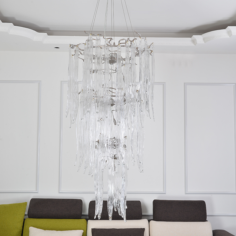 Luxury Crystal Branch Chandelier For Staircase - Feyran