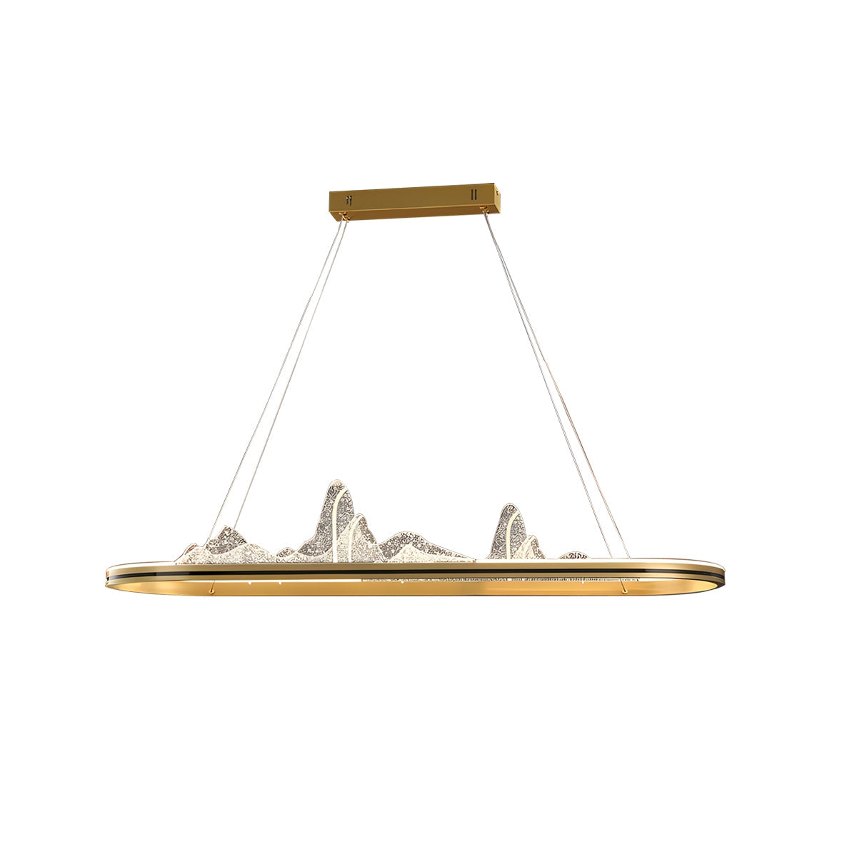 Feyran Nordic Light Luxury Snow Mountain Chandelier