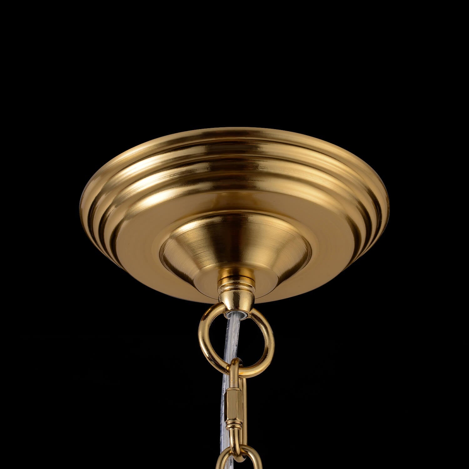 Pine Cone Shape Crystal Chandelier -light-details-1|Feyran
