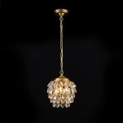 Pine Cone Shape Crystal Chandelier-front-view|Feyran