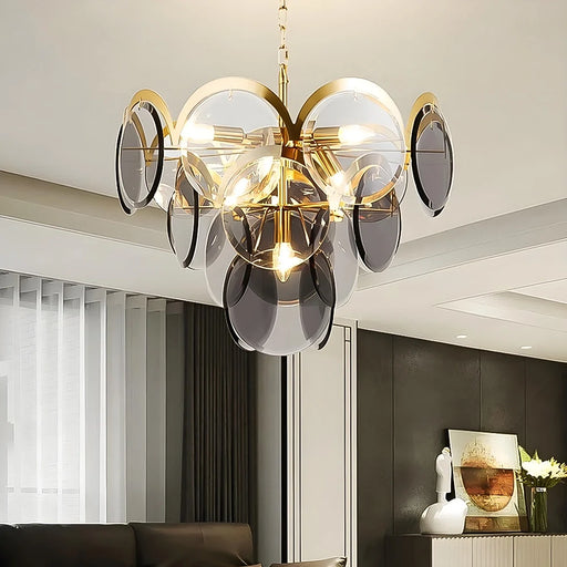 post-modern-glass-disc-chandelier-ch425-smoke-gray-20250710-Feyran-lighting