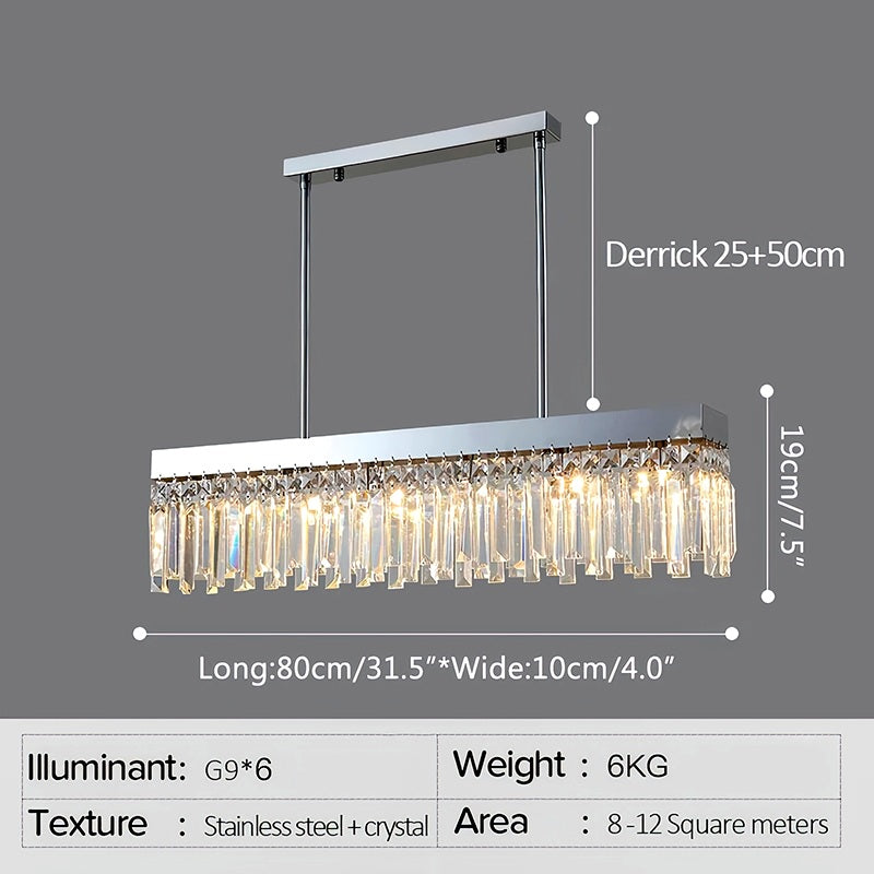 Feyran Light Luxury Crystal Ceiling & Pendant Light