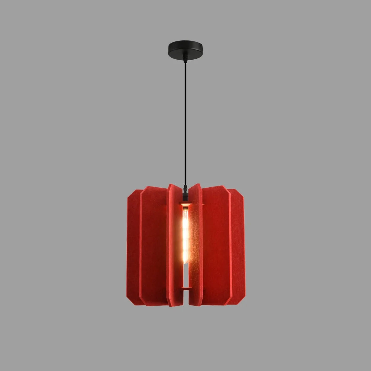 Feyran Rectangular Piece Acoustic Pendant Light