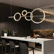 Rock Crystal Gear Chandelier - valleylamps