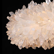 Rock Crystal Halo Modern Chandelier - valleylamps