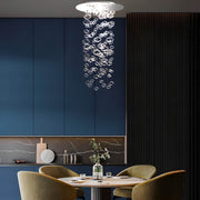 Round Base Bubble Glass Chandelier - Ceiling Light -dining room-2 |Feyran