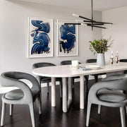 Rousseau Grande Eight Lights Acrylic Glass Dining-room-5 | Feyran