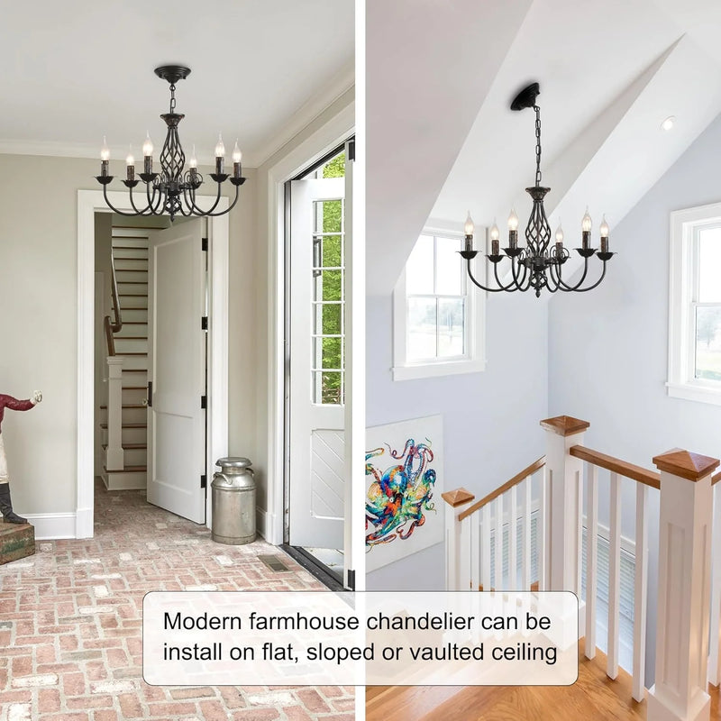 rustic-farmhouse-wrought-iron-candle-chandelier-ch407-20250620-Feyran-lighting