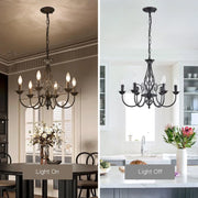 rustic-farmhouse-wrought-iron-candle-chandelier-ch407-20250620-Feyran-lighting