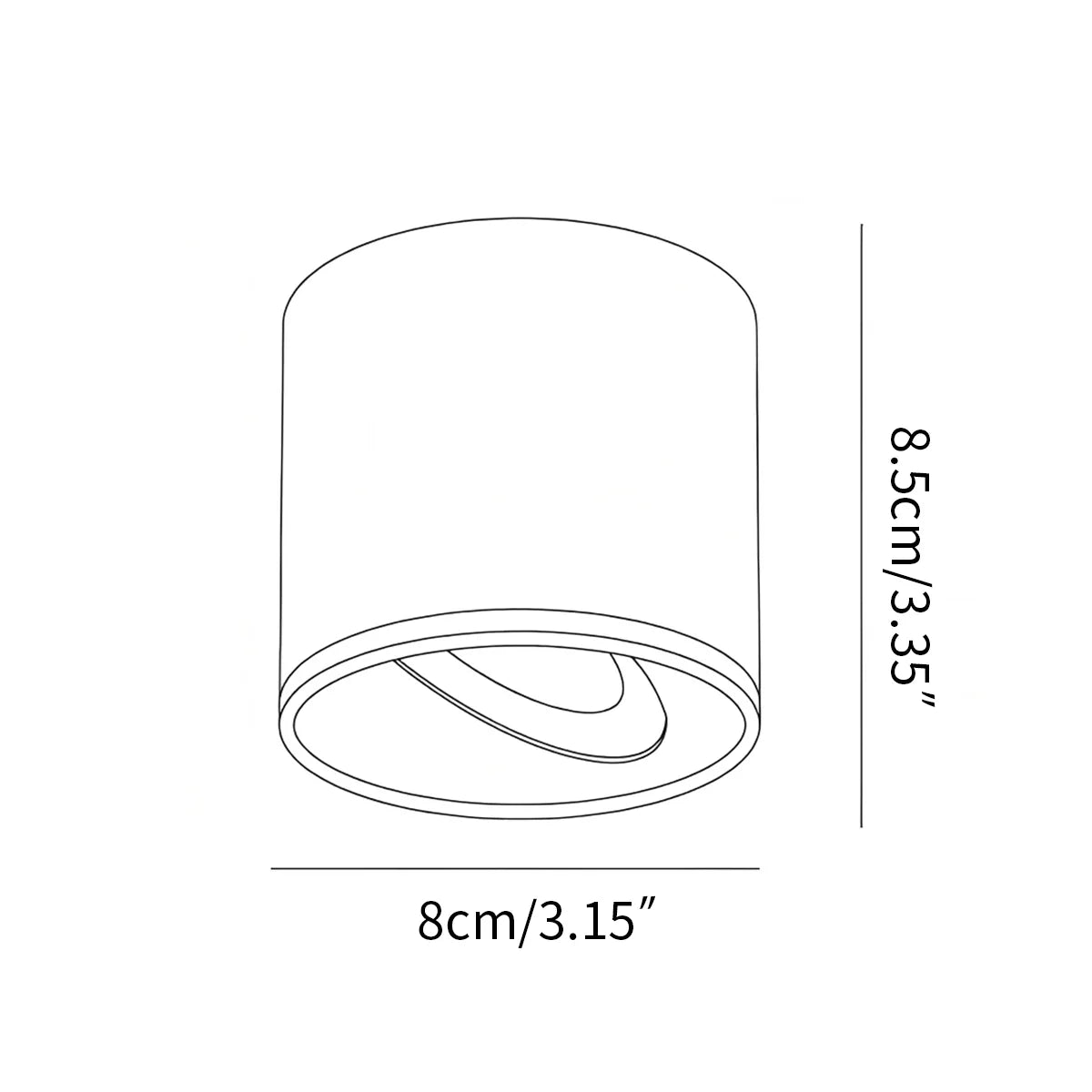 Feyran Modupoint Ceiling Spotlight Surface Mounted