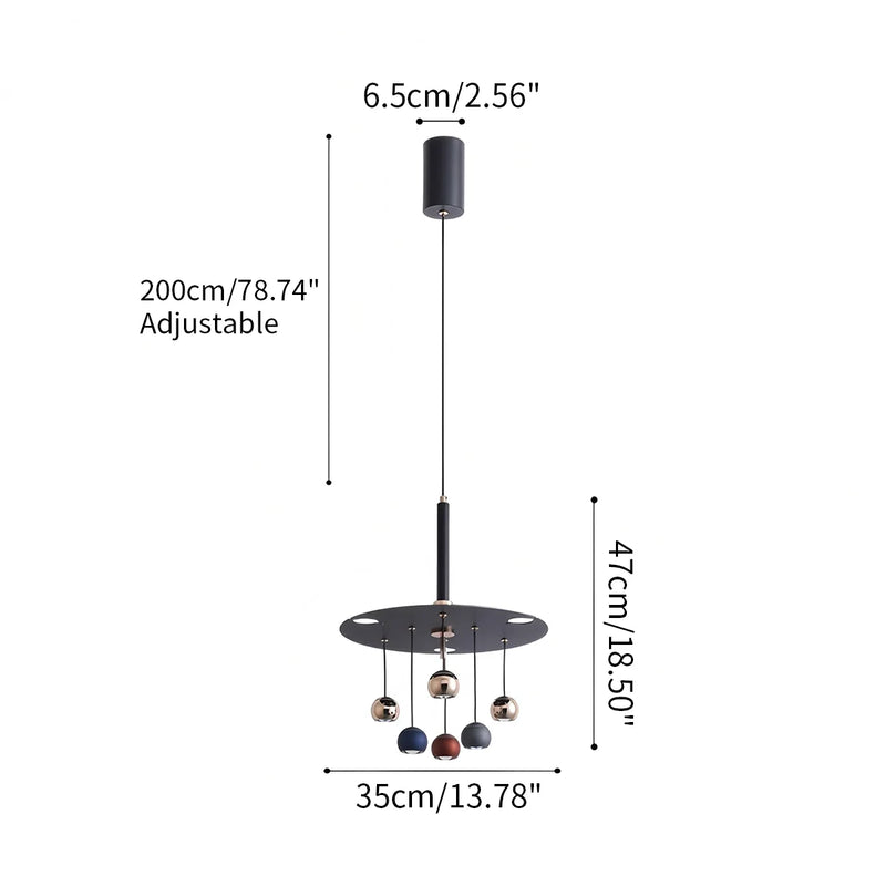 Feyran Italian Light Luxury Dining Room Chandelier