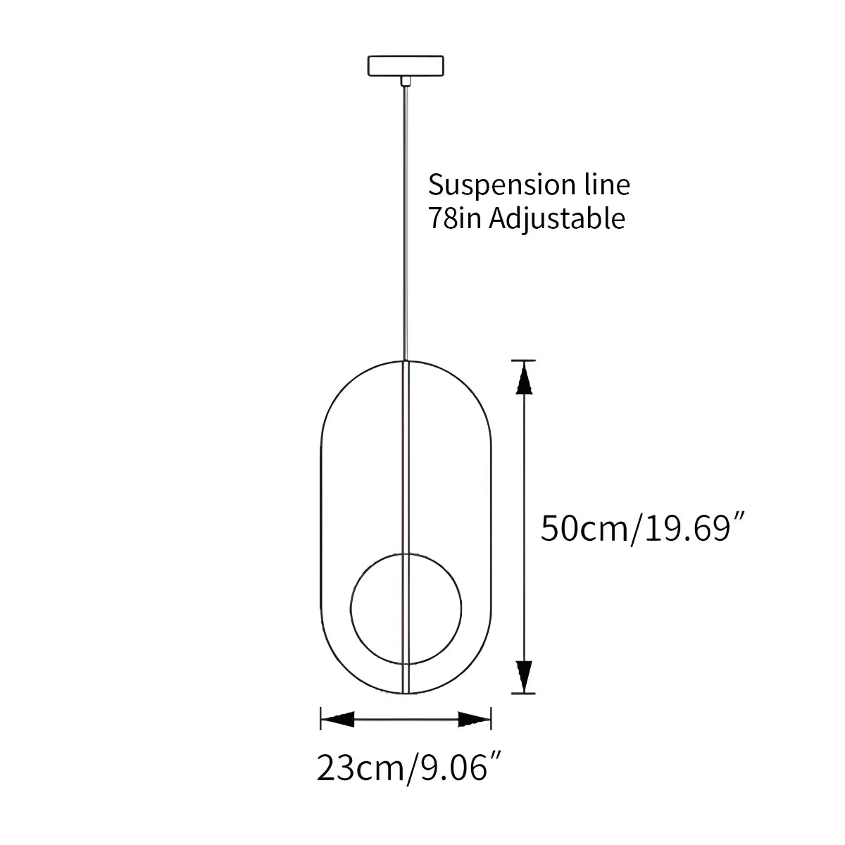 Feyran Carambola Acoustic Pendant Light for Dining Area