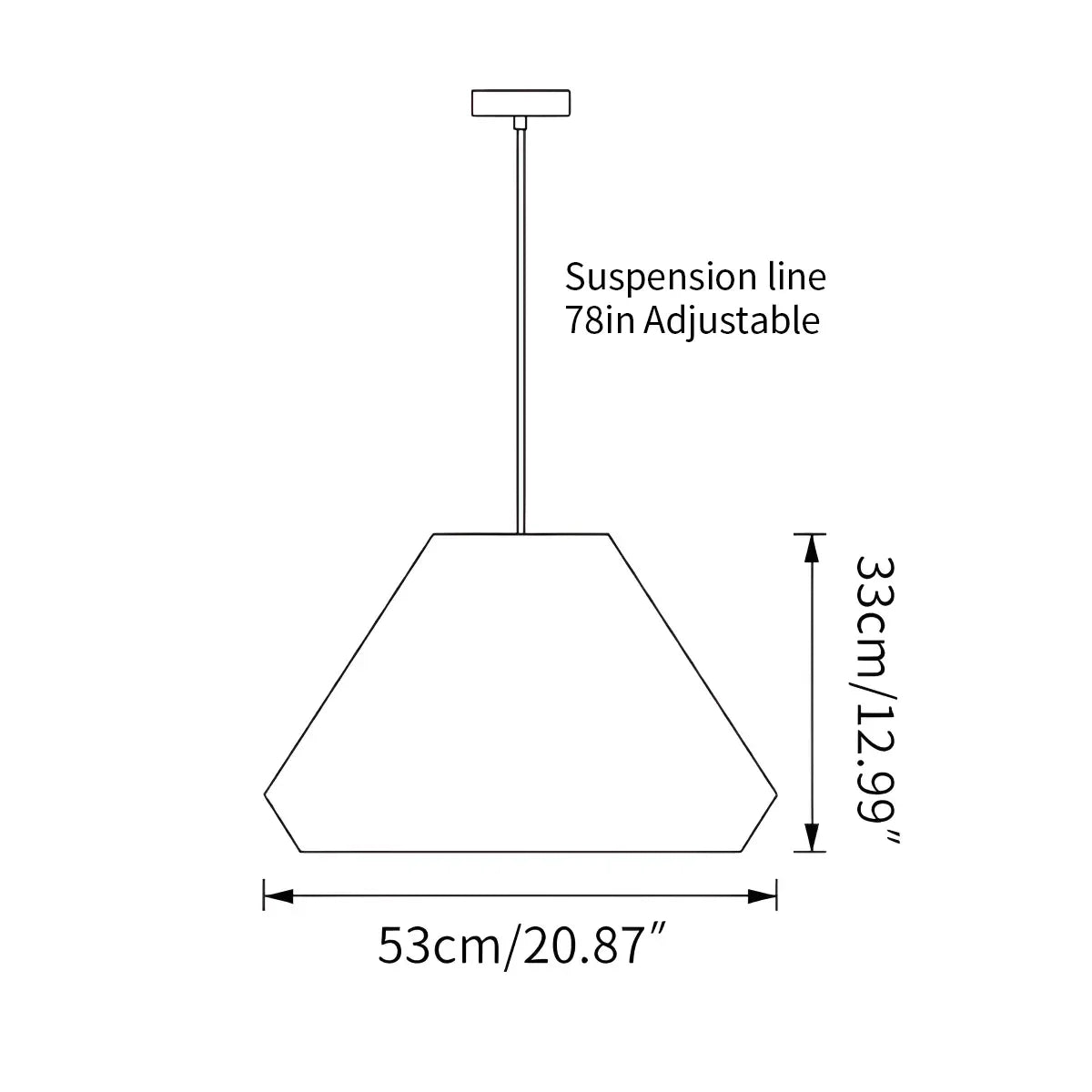 Feyran Morning Glory Acoustic Pendant Light