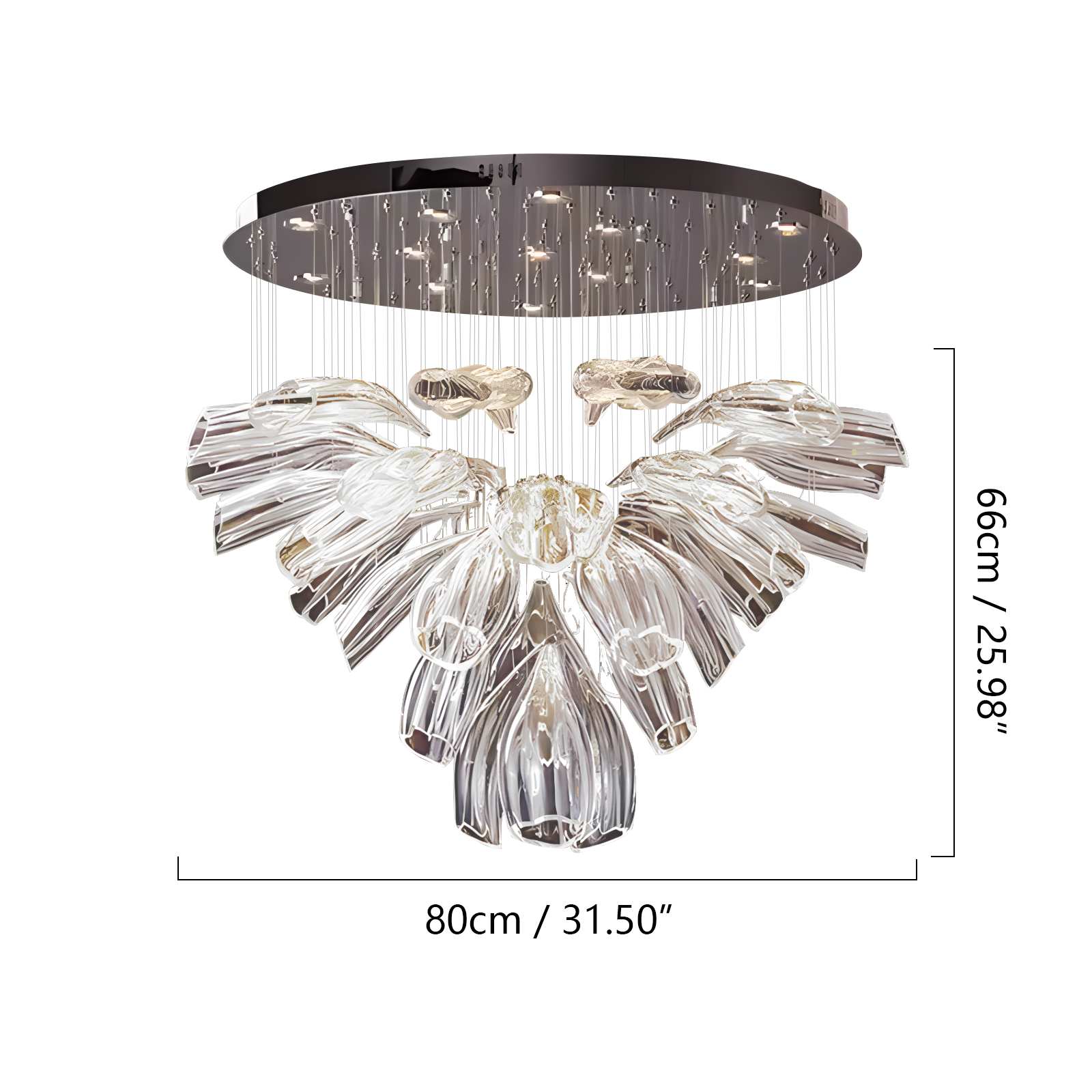 Feyran Italian Luxury Creative Bud Ceiling Chandelier