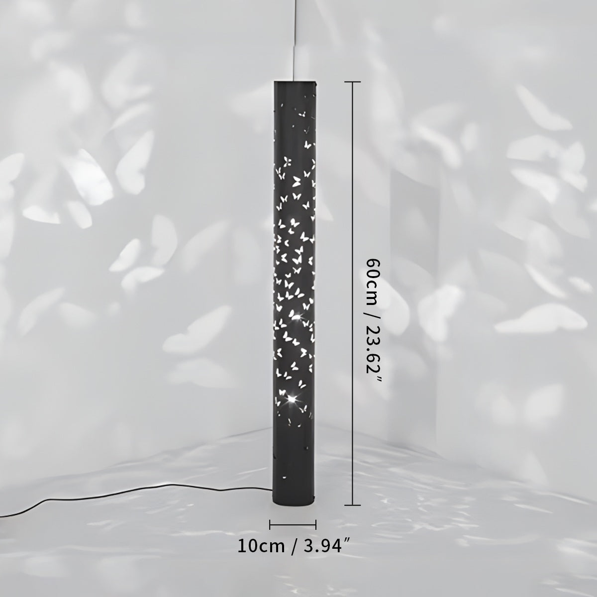 Feyran Nordic Butterfly Light Shadow Floor Lamp