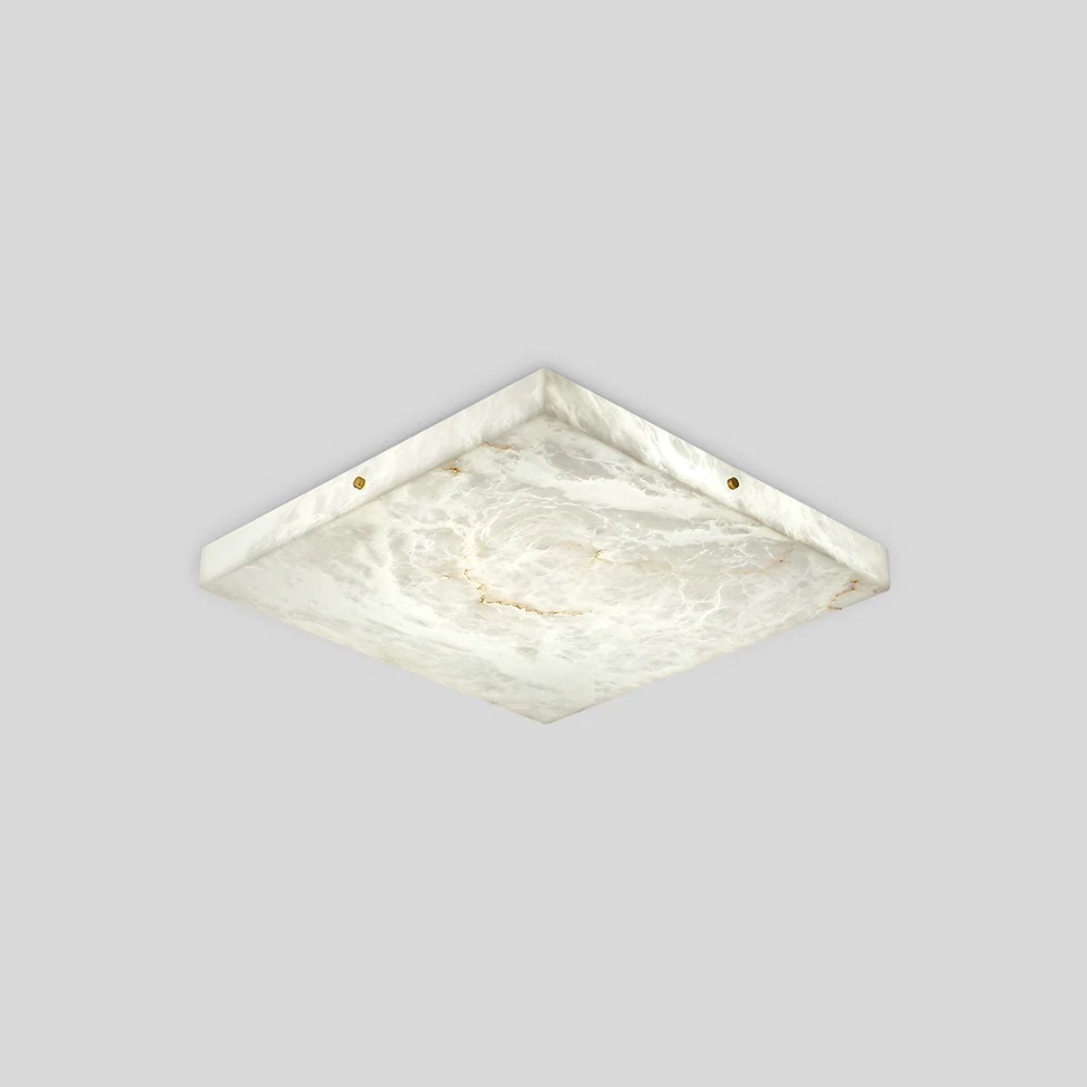 Feyran Minimalism Ultra Thin Square Spanish Alabaster Ceiling Light