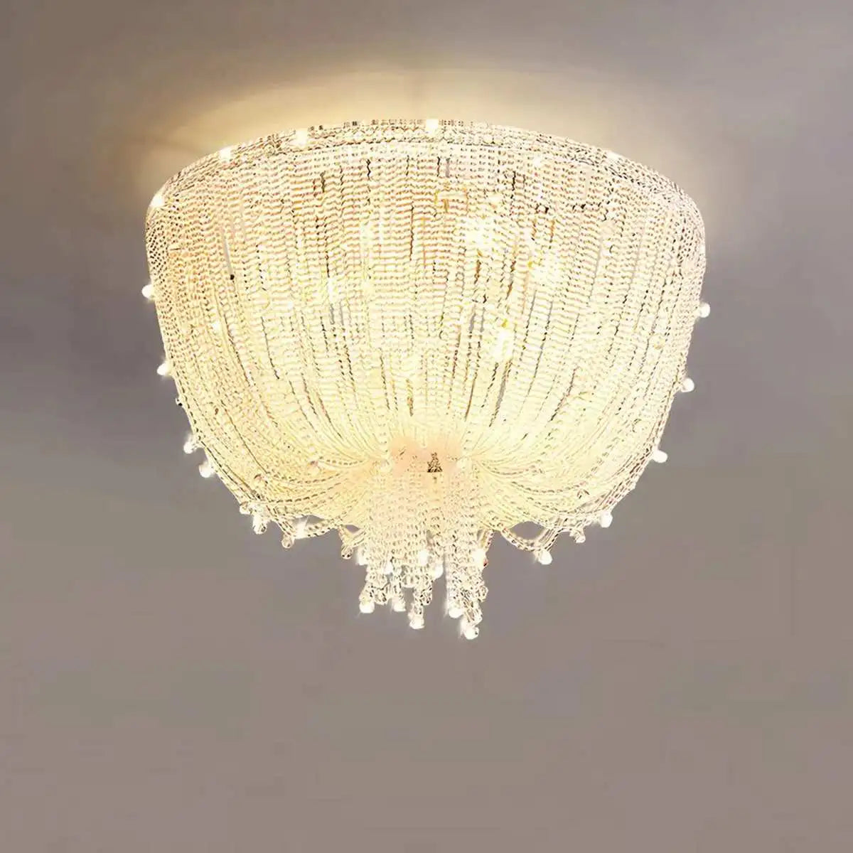 Feyran Creative Crystal Tassel Ceiling Light