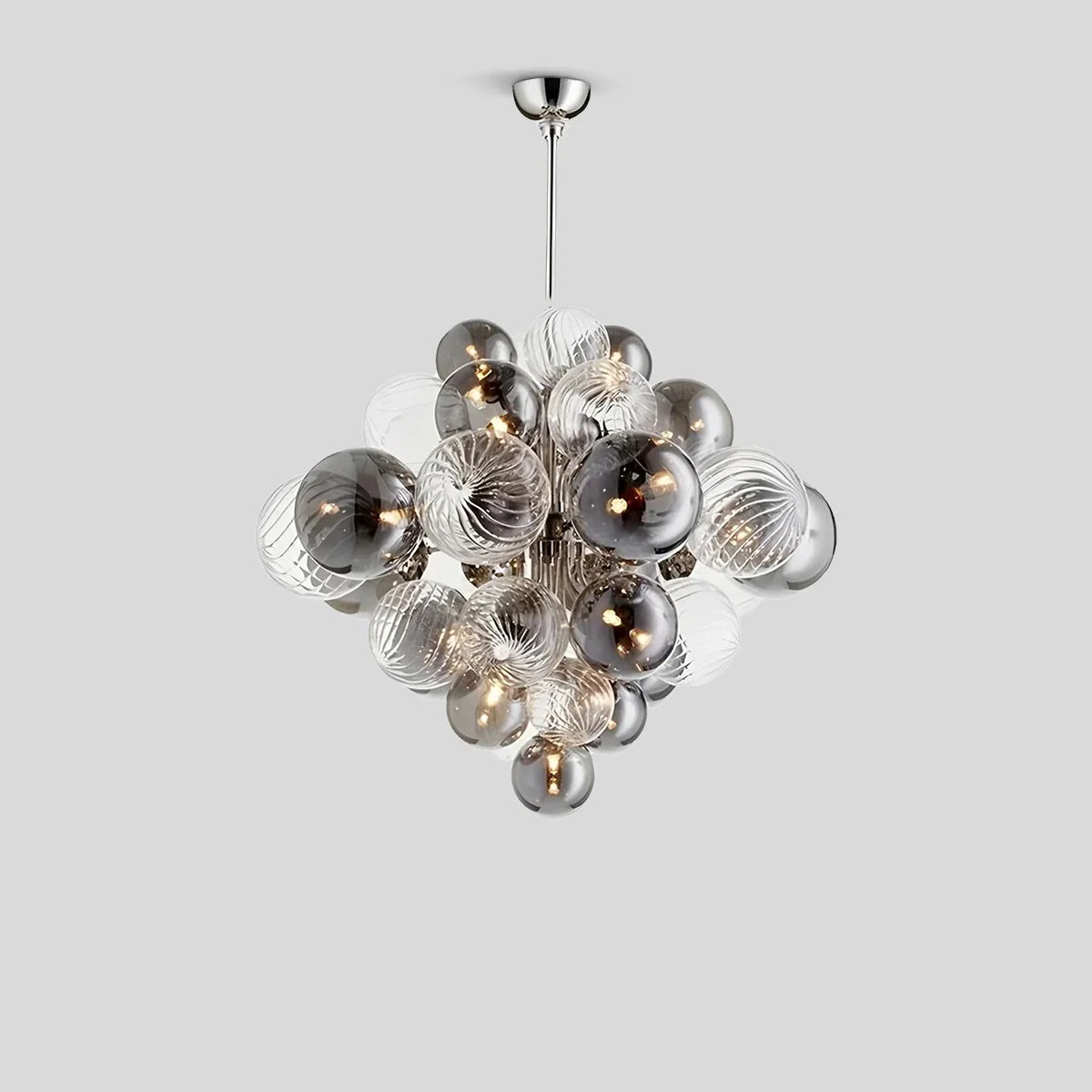 Feyran Nordic Glass Bubble Chandelier