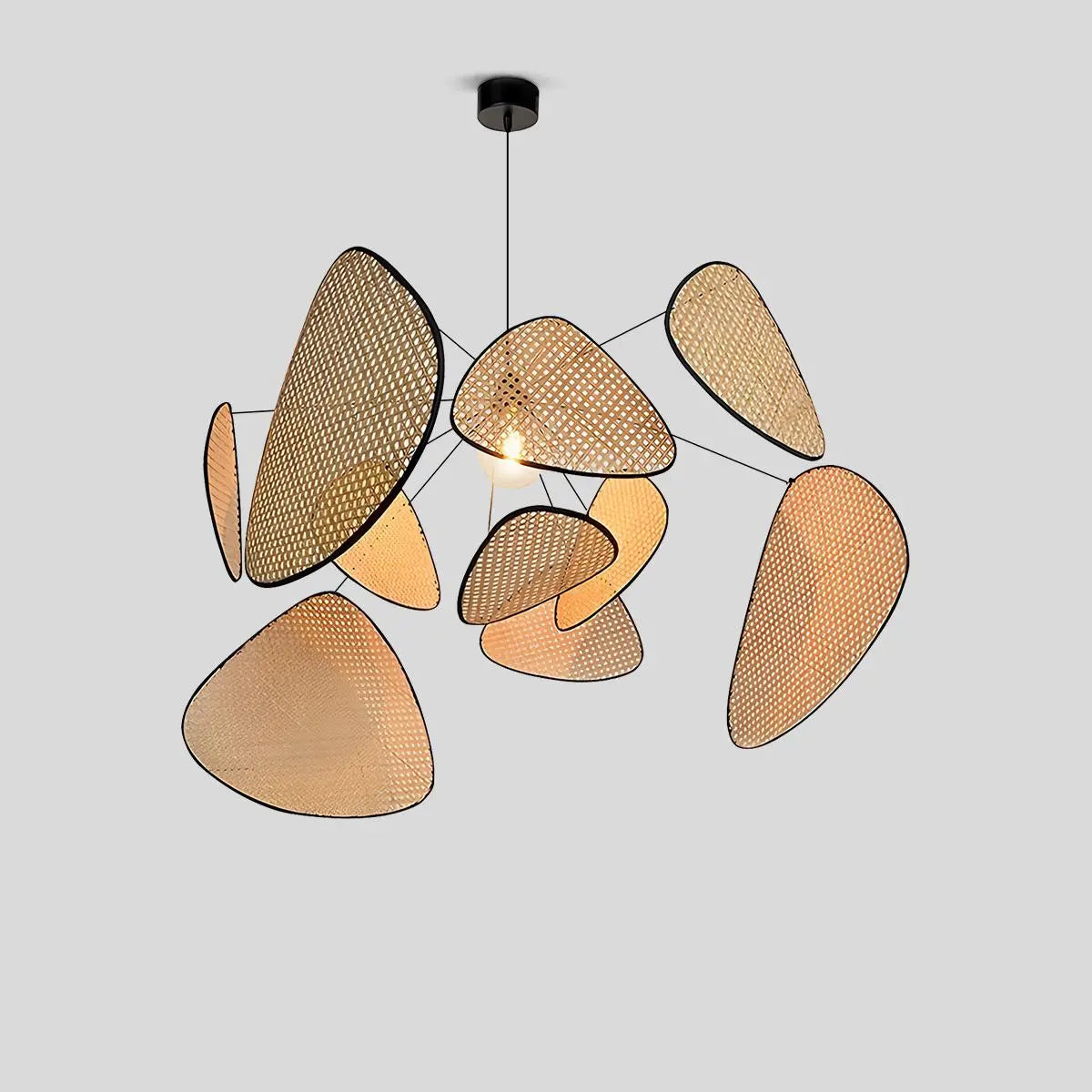 Feyran Screen Cannage Suspension Chandelier