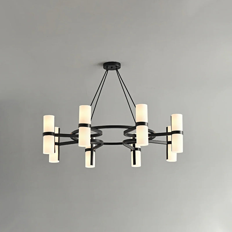 Feyran Nordic Creative Multi-Headed Round Chandelier
