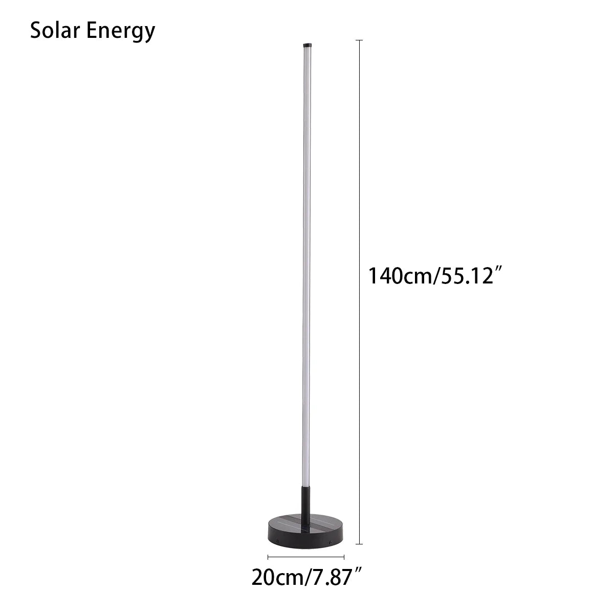 Feyran Linear Outdoor Waterproof Floor Lamp
