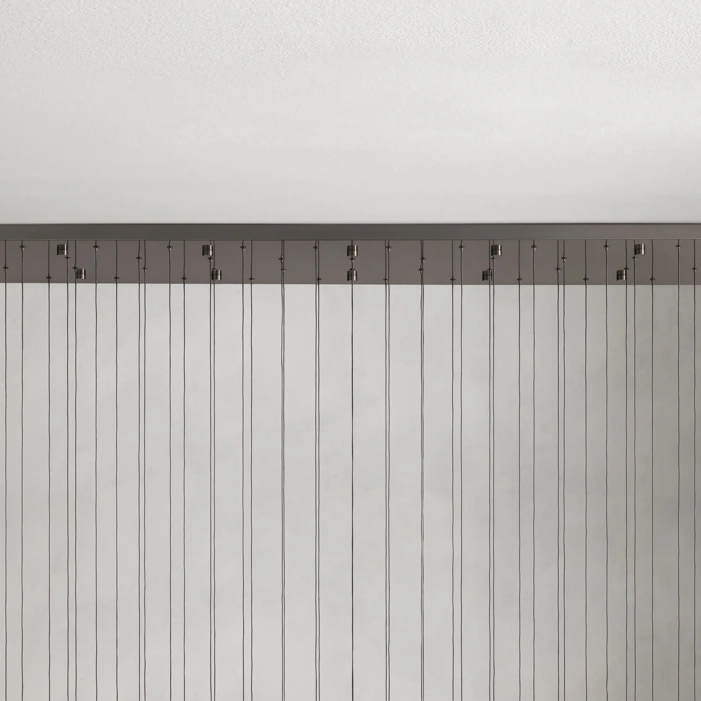 Solitaire Glass Linear Chandelier Lighting 37'' 50'' 70'' 87"W 120"W-Chandelier-Feyran-Brass-37''W-Feyran