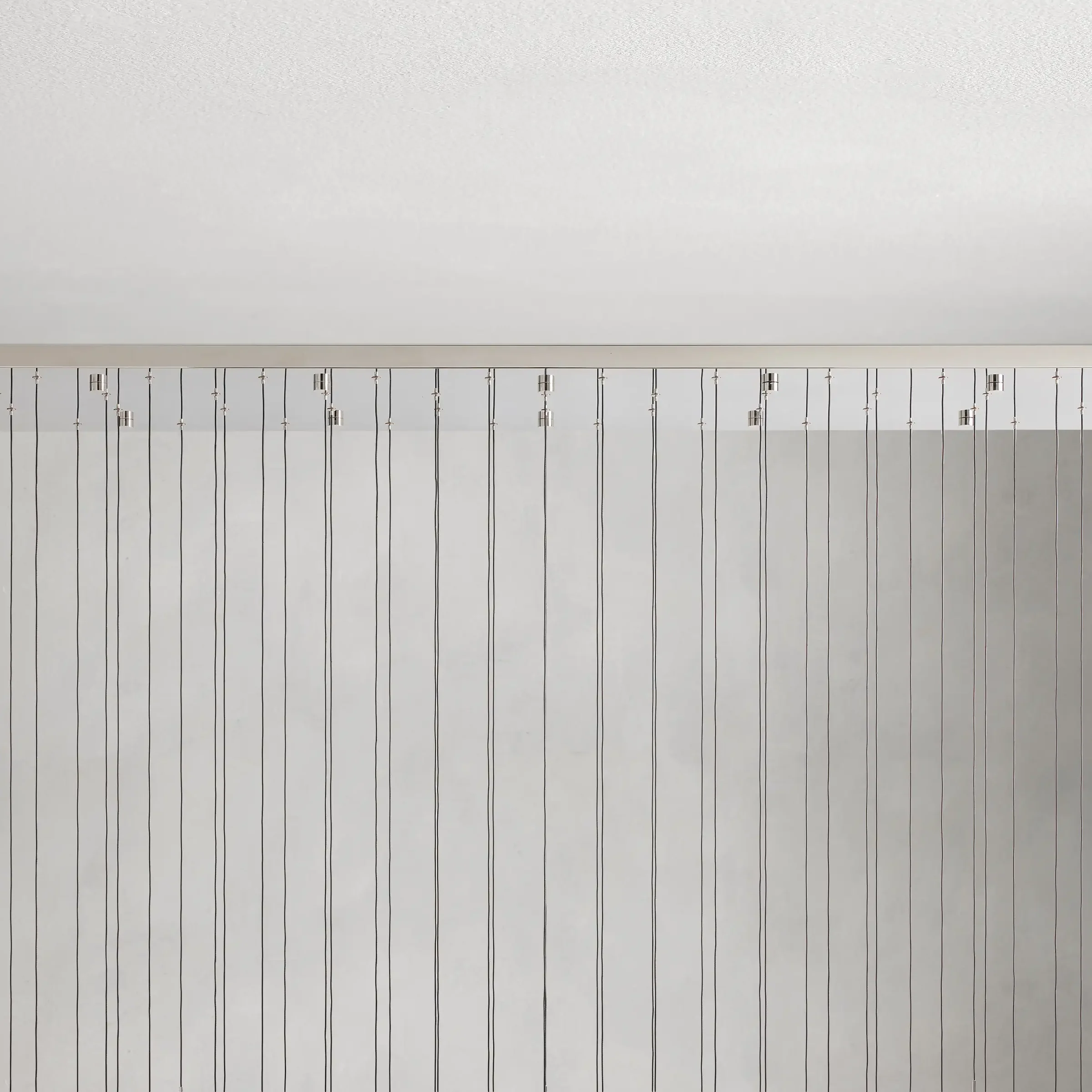 Solitaire Glass Linear Chandelier Lighting 37'' 50'' 70'' 87"W 120"W-Chandelier-Feyran-Brass-37''W-Feyran