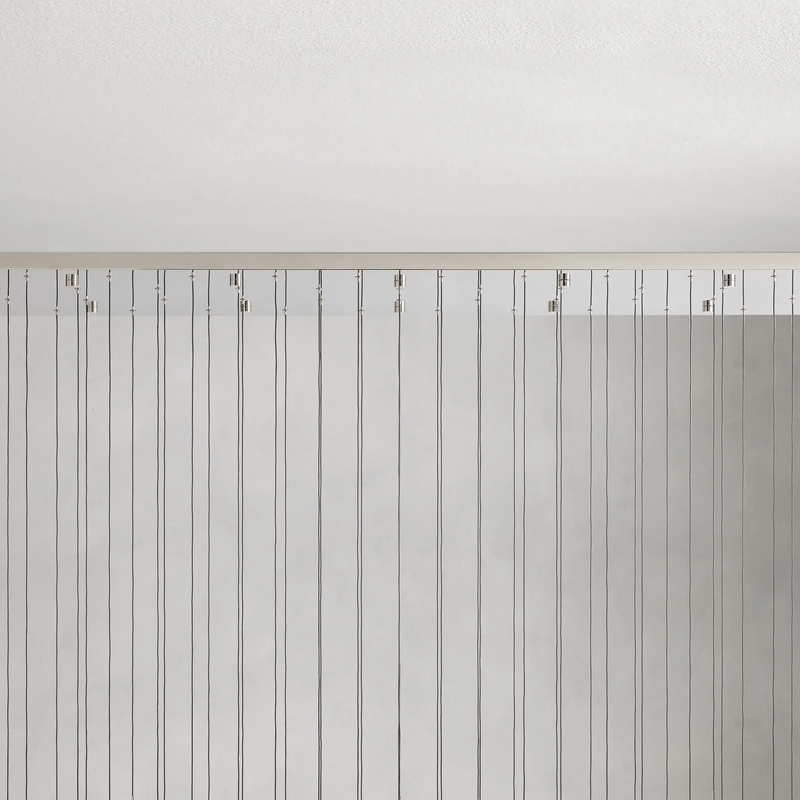 Solitaire Glass Linear Chandelier Lighting 37'' 50'' 70'' 87"W 120"W-Chandelier-Feyran-Brass-37''W-Feyran