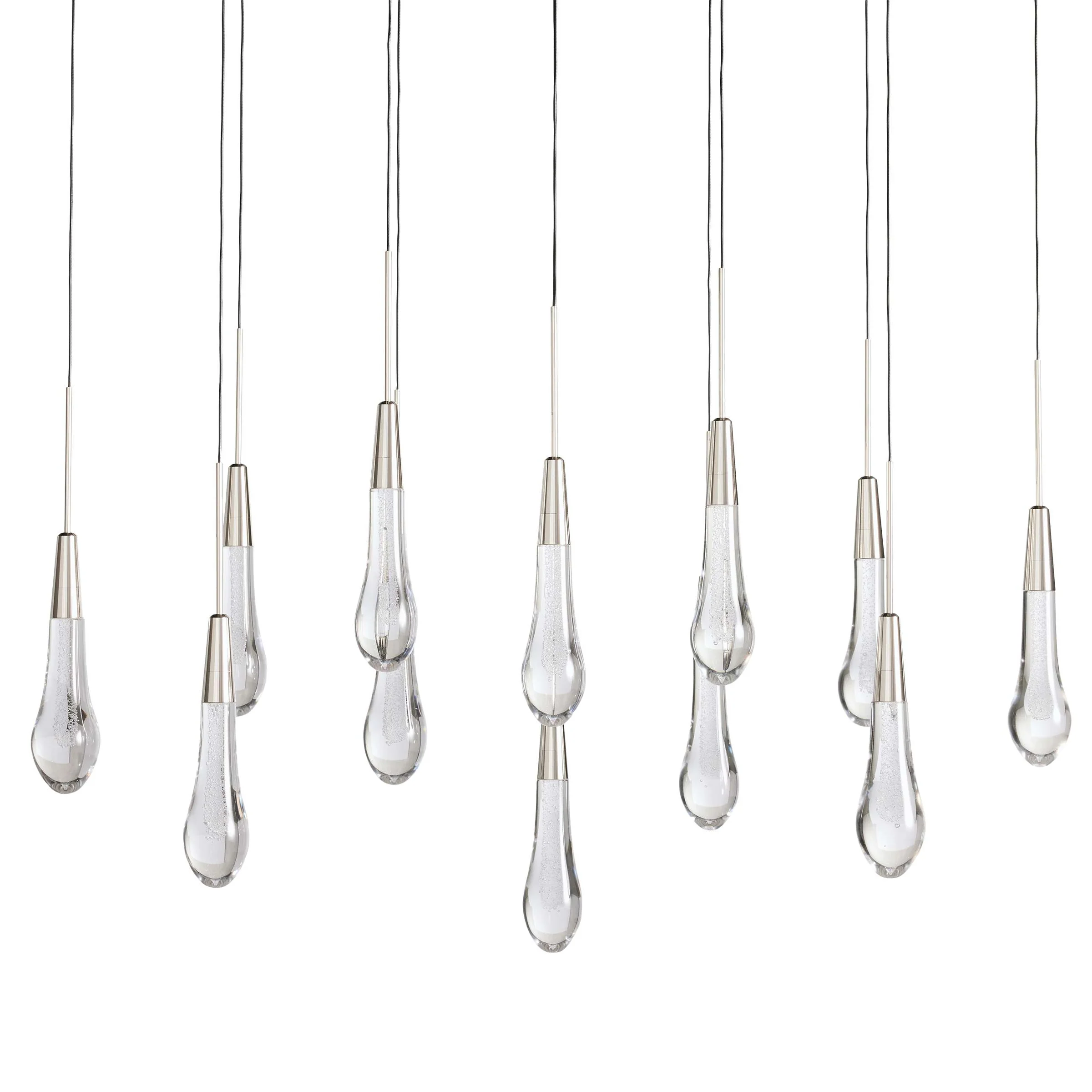 Soltaire Linear Modern Chandelier 37"W