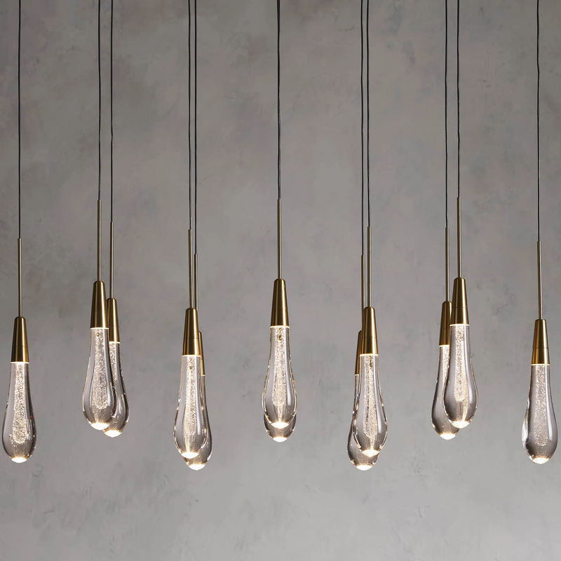 Soltaire Linear Modern Chandelier 37"W