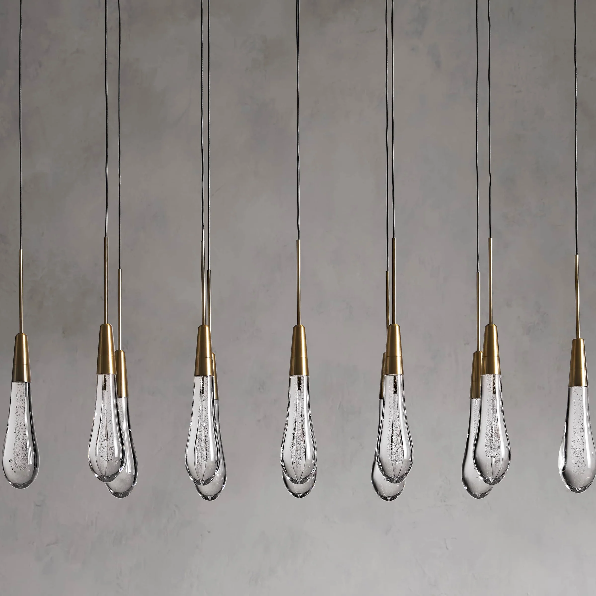Soltaire Linear Modern Chandelier 37"W