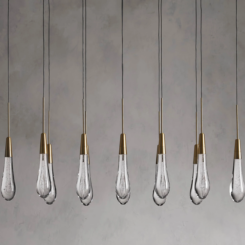 Soltaire Linear Modern Chandelier 37"W