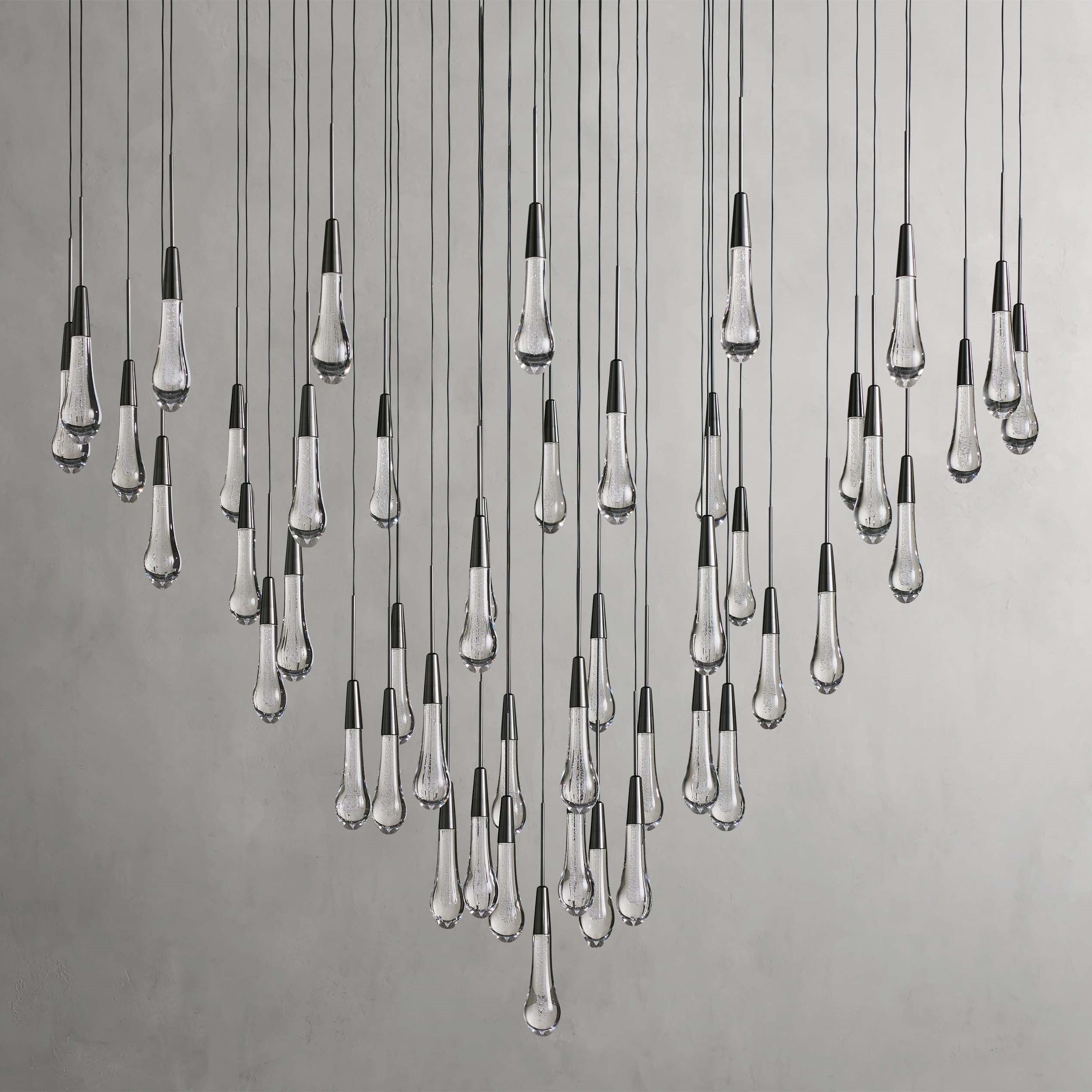 Solitaire Modern 17'' 24'' 36'' 58'' Round Chandelier Lighting-Chandelier-Feyran-17''-Brass-Feyran