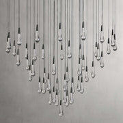 Solitaire Modern 17'' 24'' 36'' 58'' Round Chandelier Lighting-Chandelier-Feyran-17''-Brass-Feyran