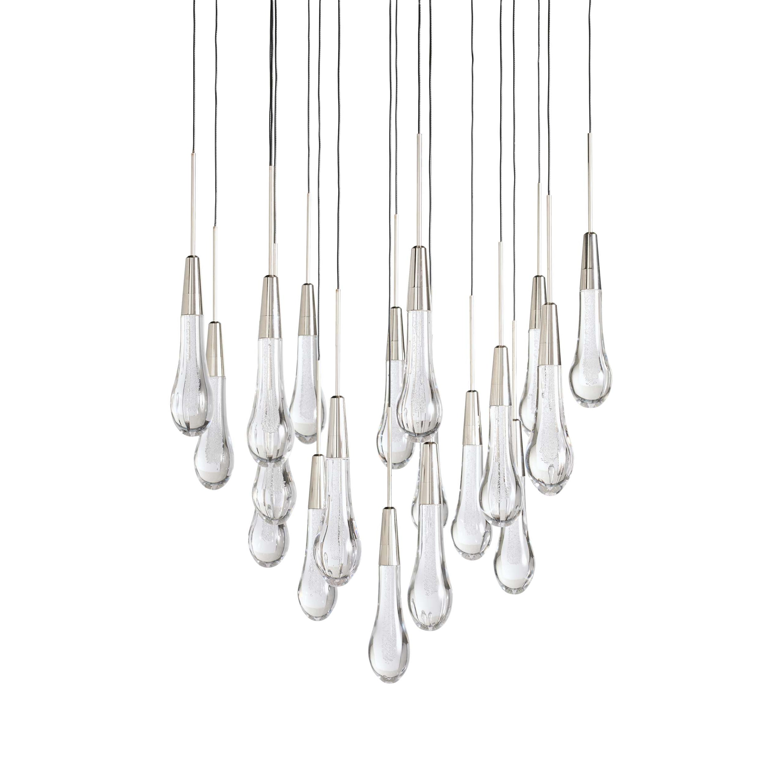 Solitaire Modern 17'' 24'' 36'' 58'' Round Chandelier Lighting-Chandelier-Feyran-17''-Brass-Feyran