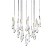 Solitaire Modern 17'' 24'' 36'' 58'' Round Chandelier Lighting-Chandelier-Feyran-17''-Brass-Feyran