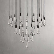 Solitaire Modern 17'' 24'' 36'' 58'' Round Chandelier Lighting-Chandelier-Feyran-17''-Brass-Feyran