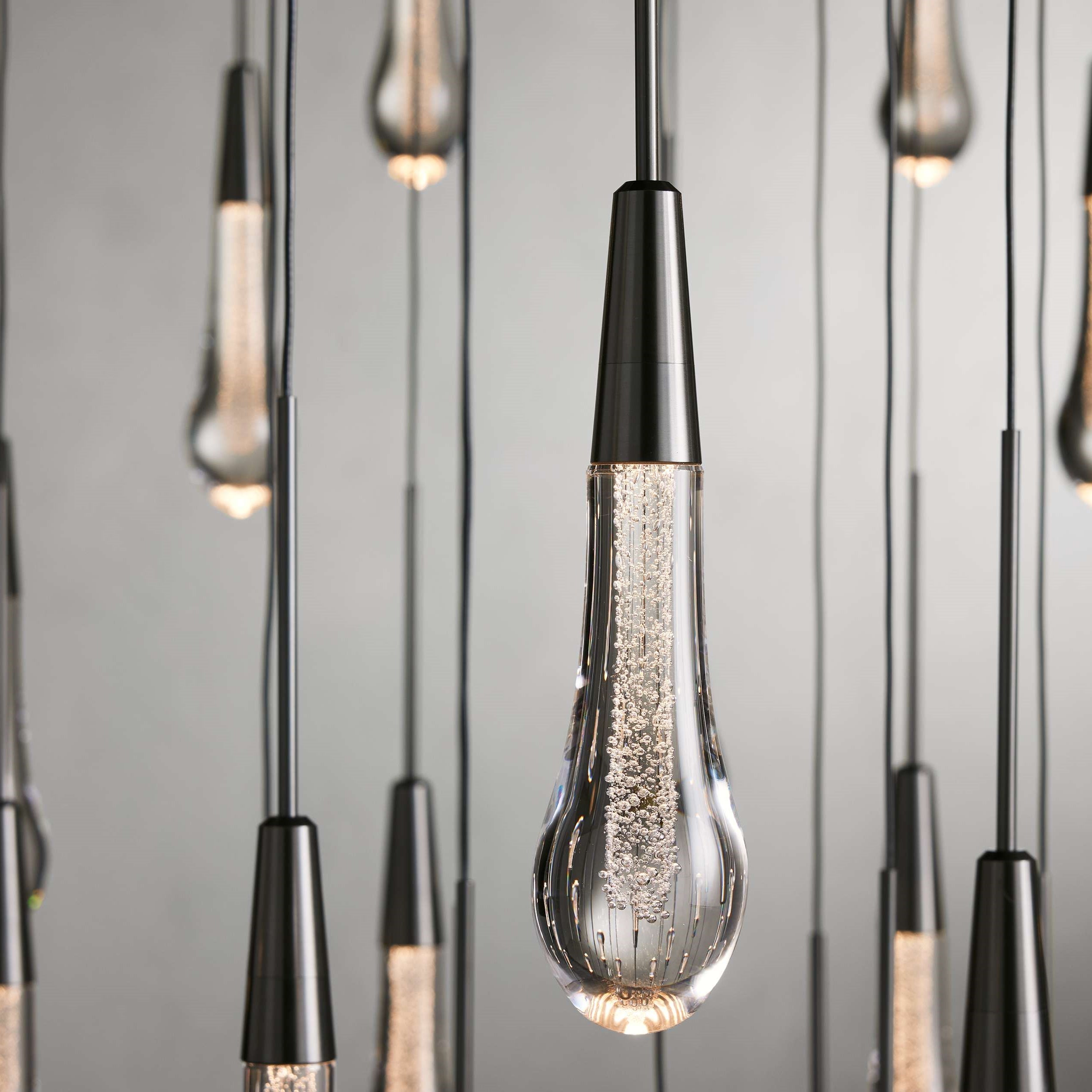 Solitaire Modern 17'' 24'' 36'' 58'' Round Chandelier Lighting-Chandelier-Feyran-17''-Brass-Feyran