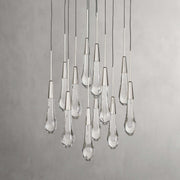 Solitaire Modern 17'' 24'' 36'' 58'' Round Chandelier Lighting-Chandelier-Feyran-17''-Brass-Feyran