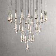 Solitaire Modern 17'' 24'' 36'' 58'' Round Chandelier Lighting-Chandelier-Feyran-17''-Brass-Feyran
