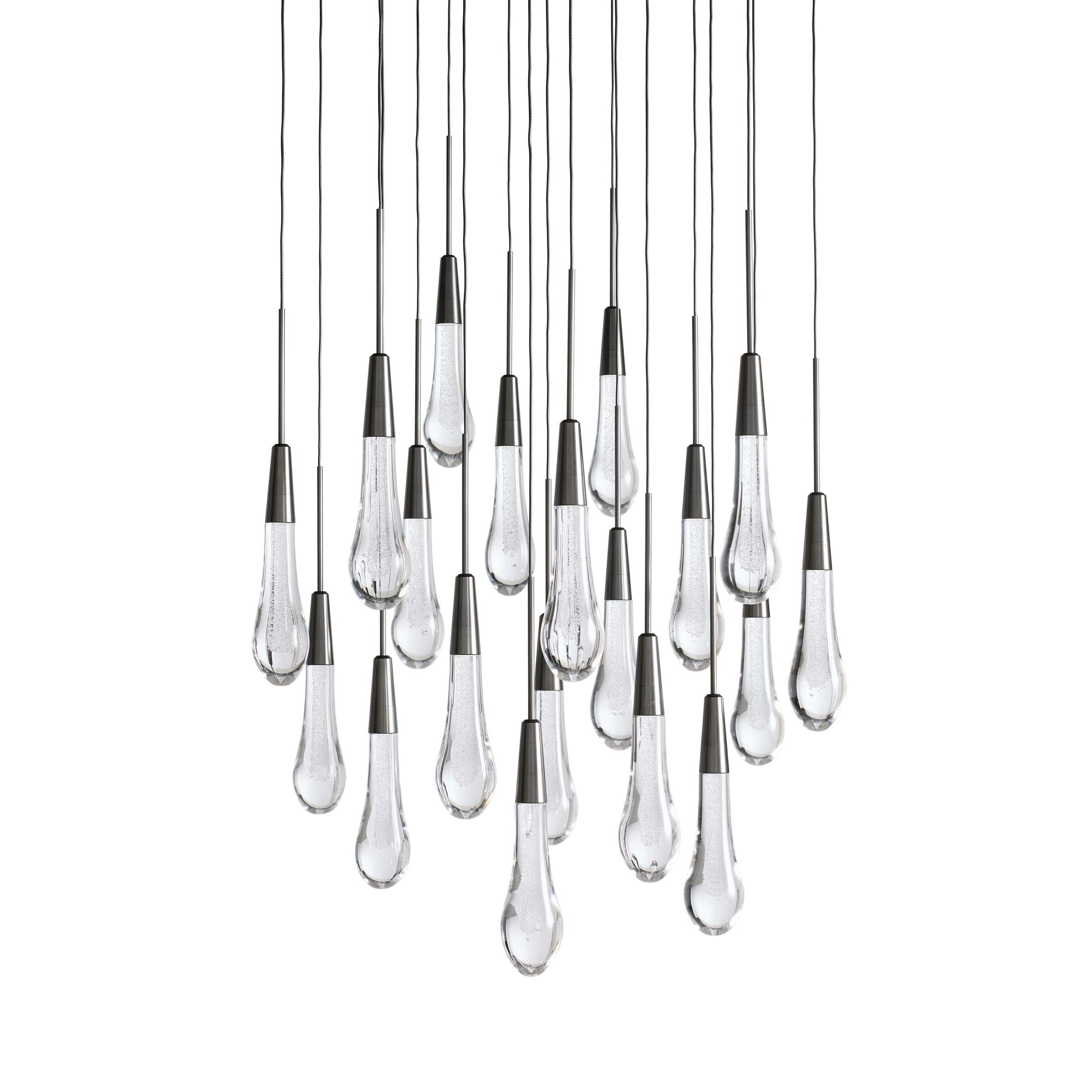 Solitaire Modern 17'' 24'' 36'' 58'' Round Chandelier Lighting-Chandelier-Feyran-17''-Brass-Feyran